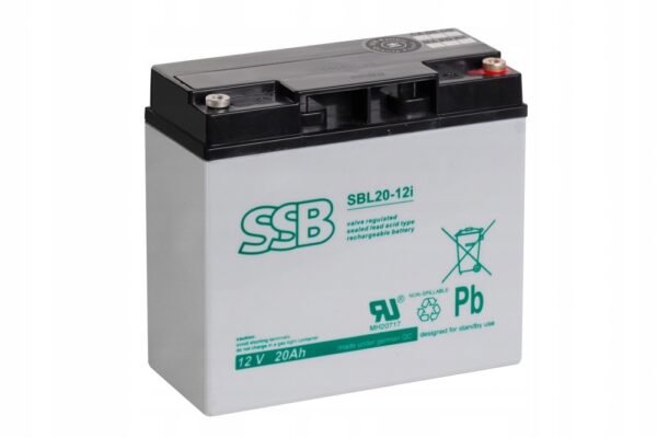 Akumulator AGM SSB SBL 20-12i 12V 20Ah