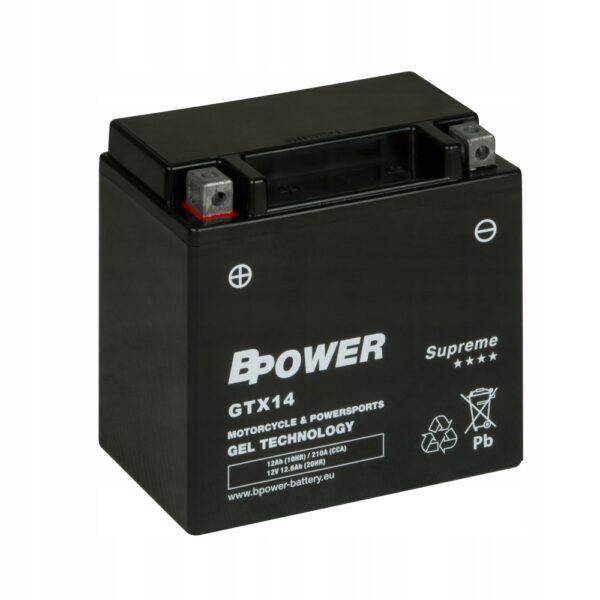 Akumulator Bpower GTX14 (YTX14-BS)