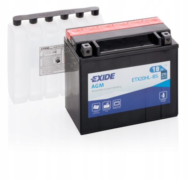 Akumulator motocyklowy Exide ETX20HL-BS ( YTX20HL-BS )