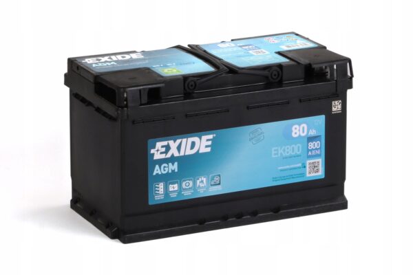 Akumulator Exide AGM EK800 12V 80Ah