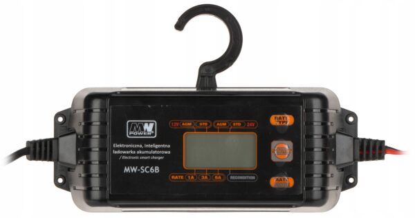 MW Power MW-SC6B ładowarka akumulatorów 6A 12V/24V - obrazek 2