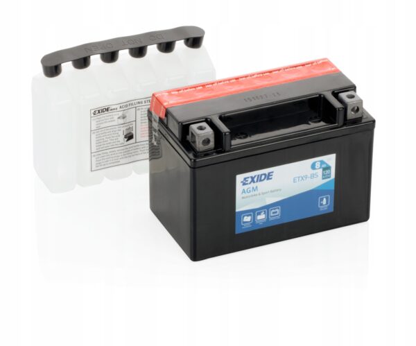 Akumulator motocyklowy Exide ETX9-BS ( YTX9-BS )