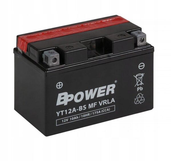 Akumulator Bpower YT12A-BS (YT12A-BS,FT12A-BS)