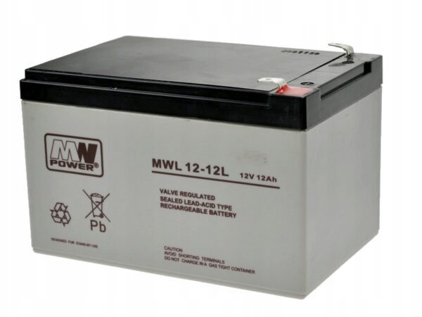 Akumulator MW Power MWL 12-12L 12V 12Ah