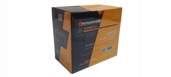 Akumulator Bpower GTX12 (YTX12) 12V 10Ah - obrazek 2