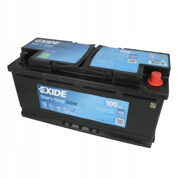 Akumulator Exide AGM EK1050 12V 105Ah