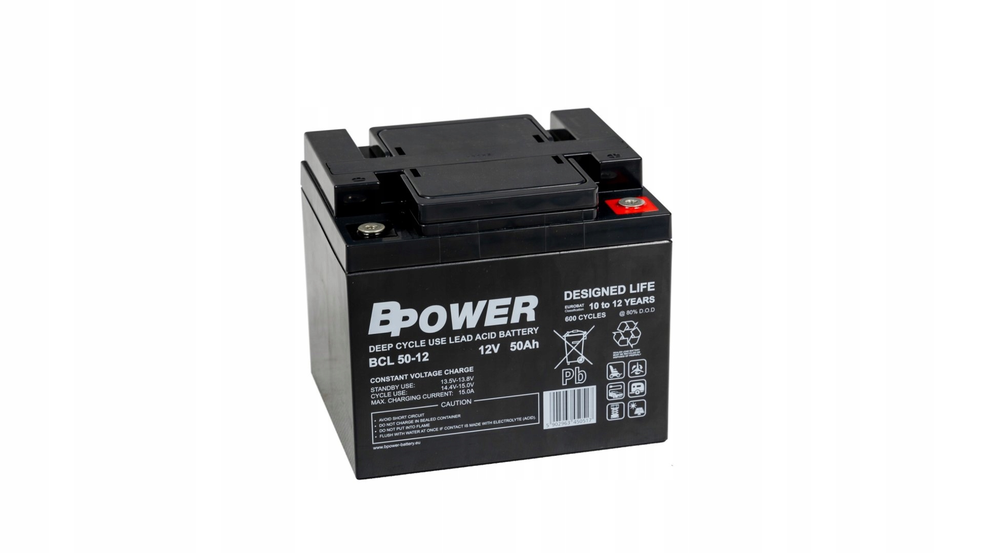 Akumulator Bpower BCL 50-12 12V 50Ah AGM