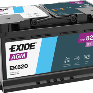 Akumulator Exide AGM EK820 12V 82Ah (następca EK800)