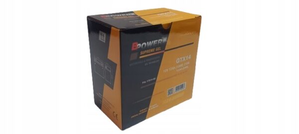 Akumulator Bpower GTX14 (YTX14-BS) - obrazek 2