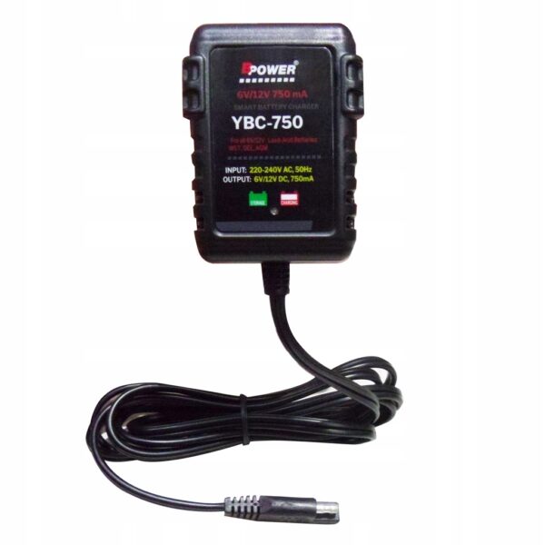Ładowarka akumulatorów Bpower YBC 750 6V/12V - obrazek 4