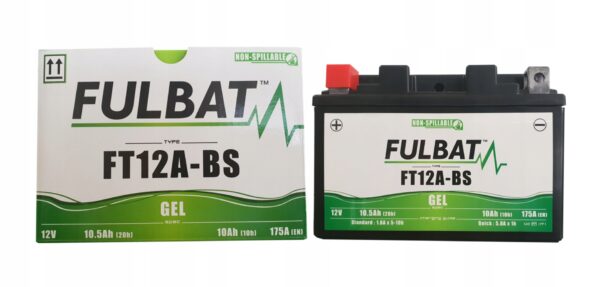 Akumulator Fulbat FT12A -BS GEL - obrazek 2