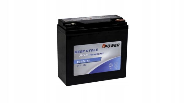 Akumulator Bpower BCL 24-12 Deep Cycle - obrazek 2