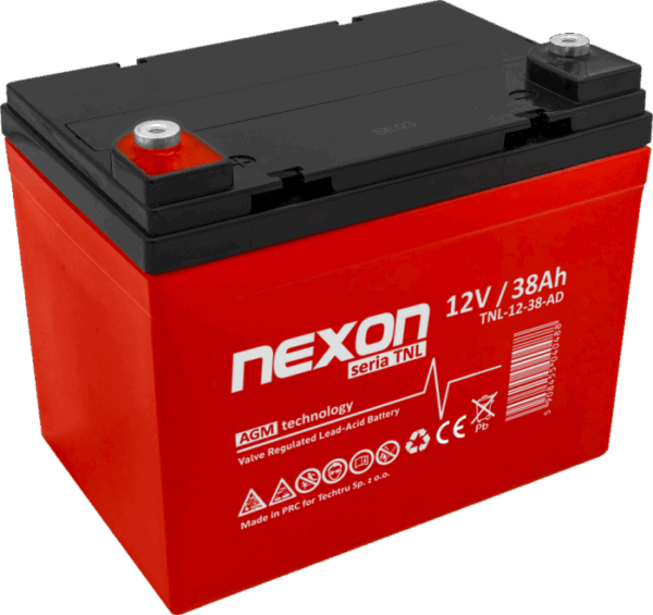 Akumulator Nexon TNL 12-38-AD 12V 38Ah AGM