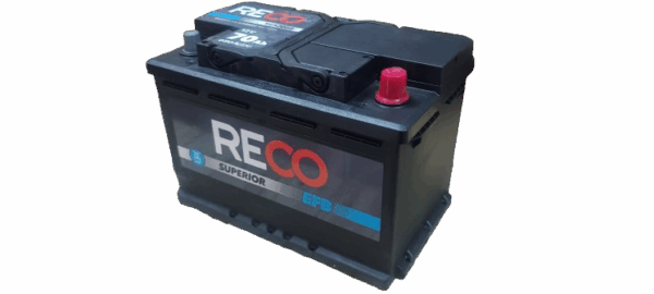 Akumulator Reco EFB 12V 70Ah 680A  RE57068