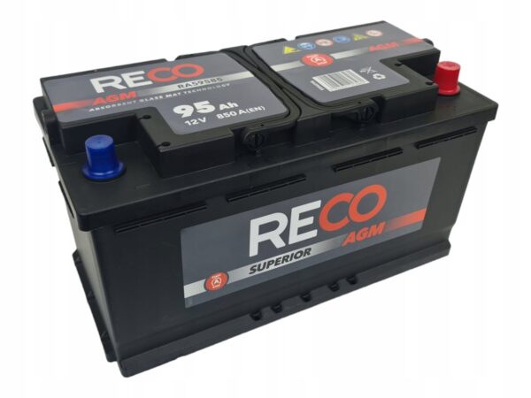 Akumulator Reco AGM 12V 95Ah 850A  RA59585