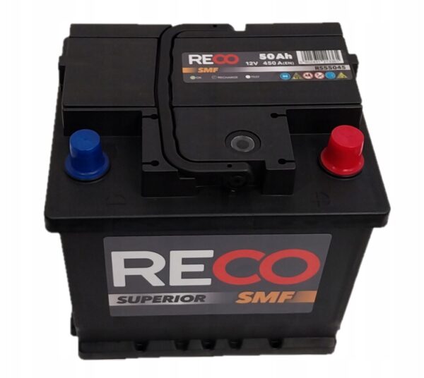 Akumulator Reco SMF 12V 50Ah 450A  RS55045