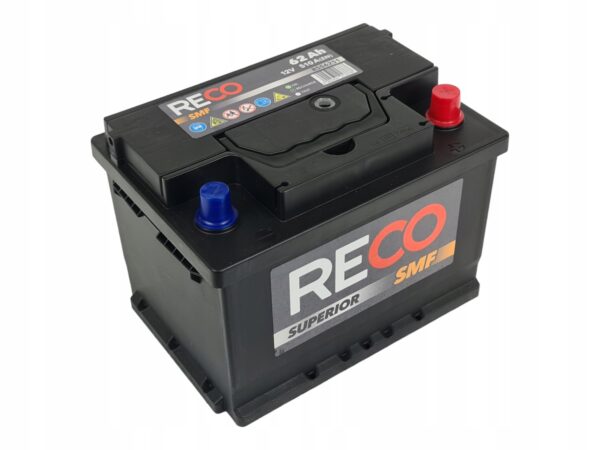 Akumulator Reco SMF 12V 62Ah 510A  RS56251