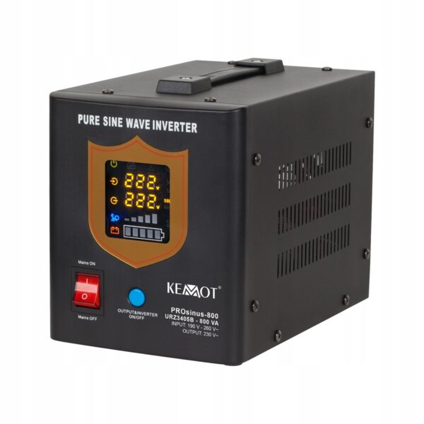 Zasilacz awaryjny KEMOT Prosinus 800/500W URZ3405 - obrazek 2