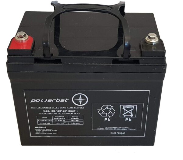 Akumulator Powerbat  GEL12V 33Ah CBE 33-12