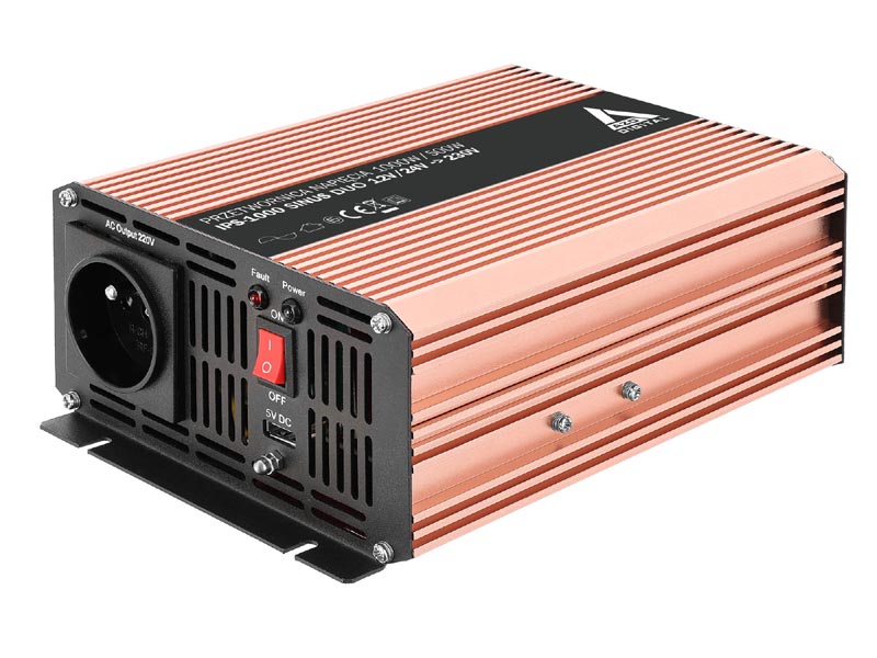 Przetwornica AZO IPS-1000A DUO 12V/24V 500W/1000W